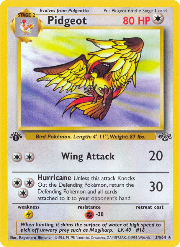 Pidgeot (24/64) [Jungle Unlimited]