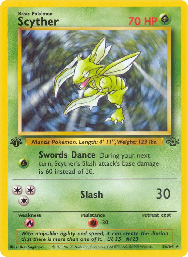 Scyther (26/64) [Jungle Unlimited]