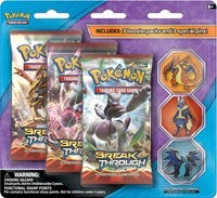 XY: BREAKthrough - Collector's Pin 3-Pack Blister (Mega Evolution)