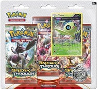 XY: BREAKthrough - 3-Pack Blister (Celebi)