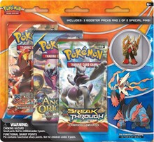 XY: BREAKthrough - Collector's Pin 3-Pack Blister (Mega Blaziken)