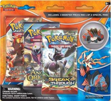 XY: BREAKthrough - Collector's Pin 3-Pack Blister (Mega Swampert)