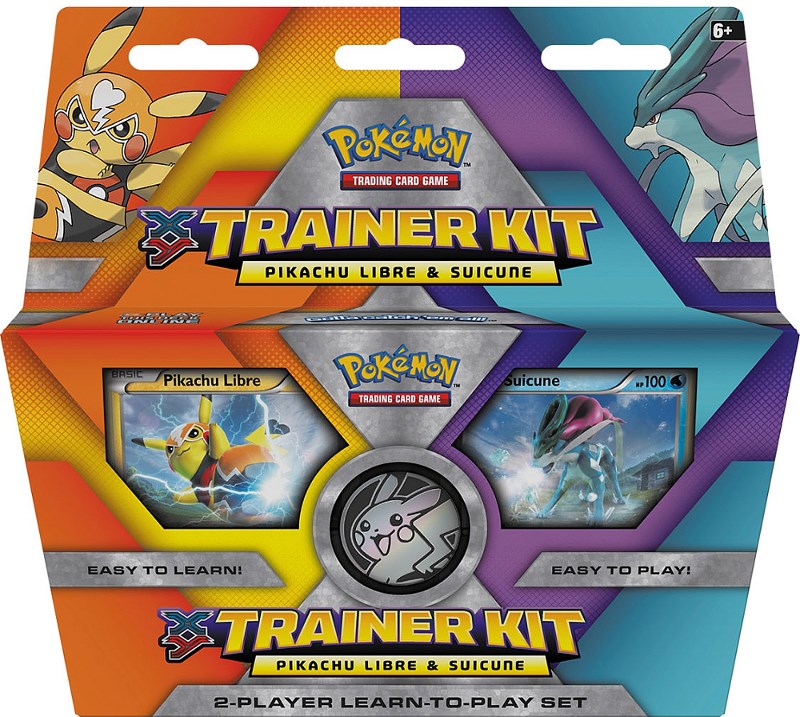 XY - Trainer Kit 2-Player Starter Set (Pikachu Libre & Suicune)