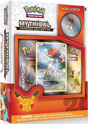 Generations - Mythical Pokemon Collection (Keldeo)