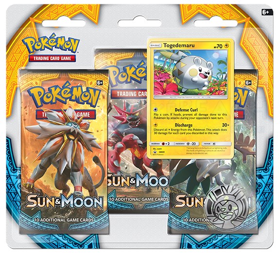 Sun & Moon - Premium 2-Pack Blister (Togedemaru)