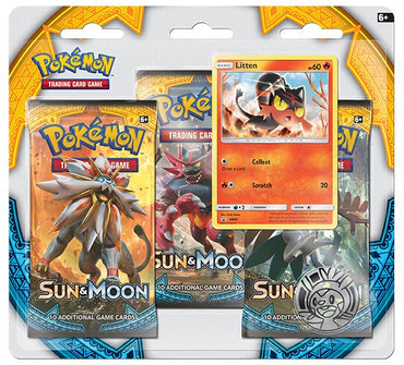 Sun & Moon - Premium 3-Pack Blister (Litten)