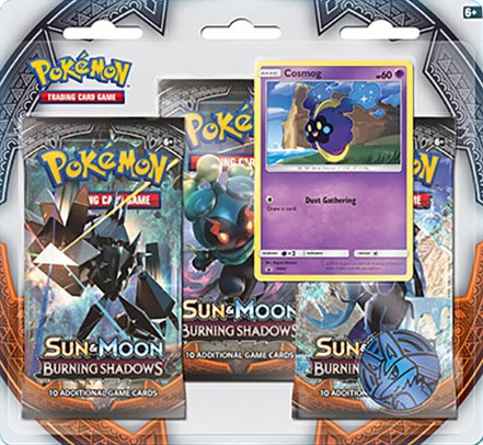 Sun & Moon: Burning Shadows - 3-Pack Blister (Cosmog)