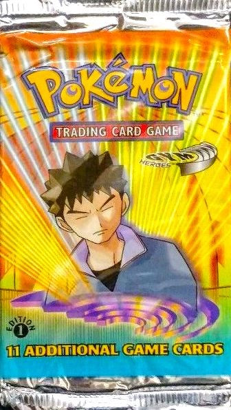 Gym Heroes - Booster Pack (1st Edition)