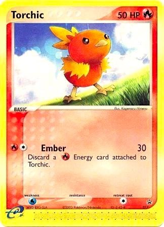 Torchic (017) (Non-Holo) [Nintendo: Black Star Promos]