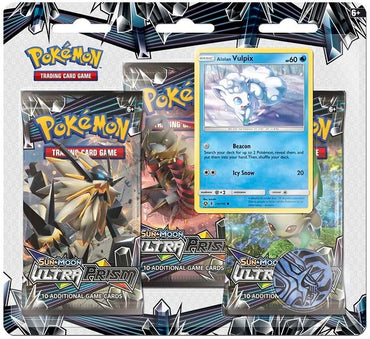 Sun & Moon: Ultra Prism - 3-Pack Blister (Alolan Vulpix)