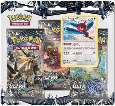 Sun & Moon: Ultra Prism - 3-Pack Blister (Porygon-Z)