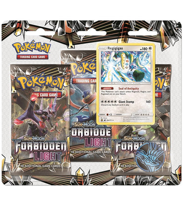 Sun & Moon: Forbidden Light - 3-Pack Blister (Regigigas)