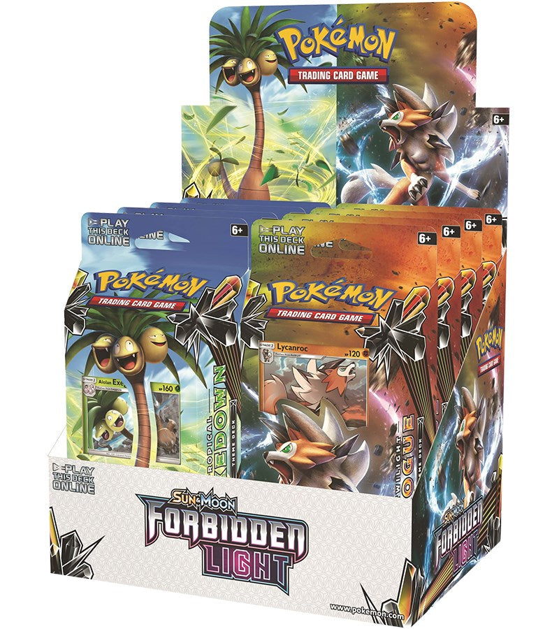 Sun & Moon: Forbidden Light - Theme Deck Display