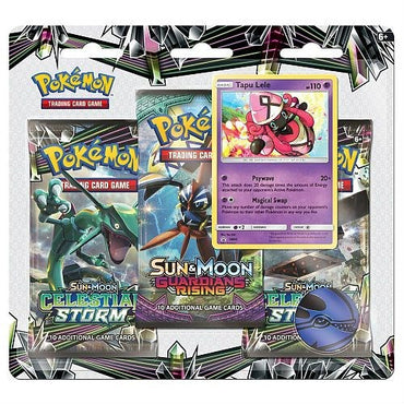 Sun & Moon: Celestial Storm - 3-Pack Blister (Tapu Lele)