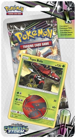 Sun & Moon: Celestial Storm - Single Pack Blister (Tapu Bulu)