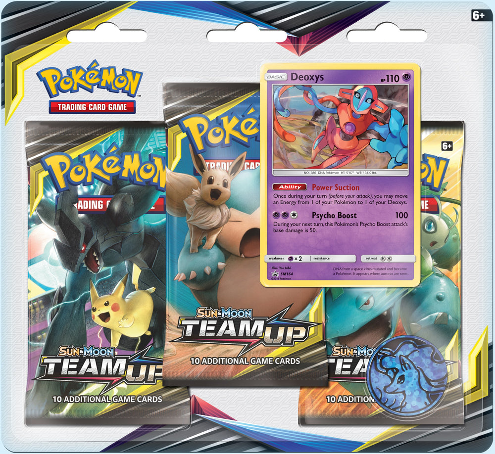 Sun & Moon: Team Up - 3-Pack Blister (Deoxys)