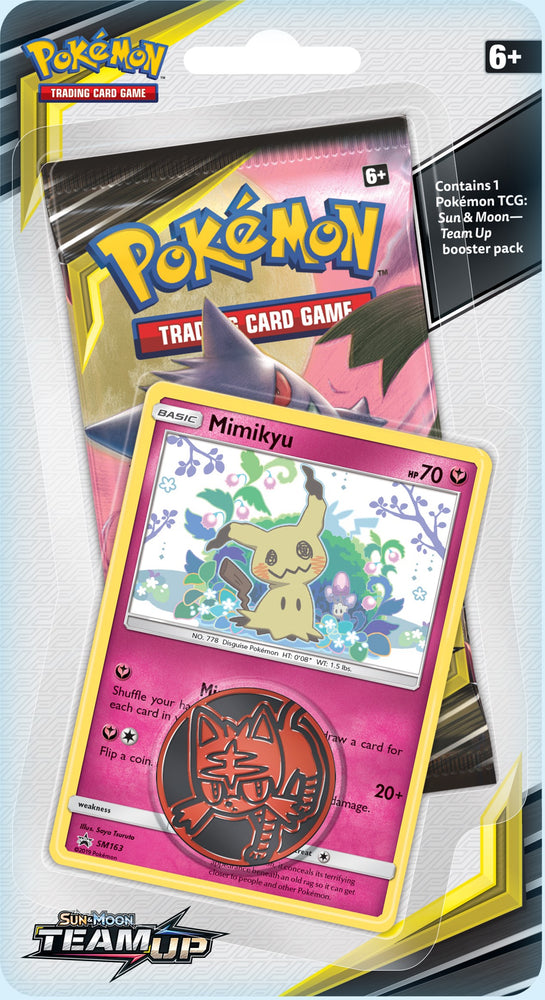 Sun & Moon: Team Up - Single Pack Blister (Mimikyu)