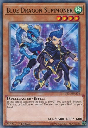 Blue Dragon Summoner (SS01-ENA08) [SS01]