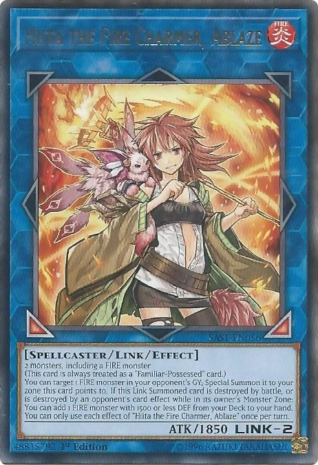 Hiita the Fire Charmer Ablaze (SAST-EN056) [SAST]