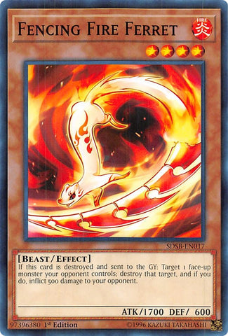 Fencing Fire Ferret (SDSB-EN017) [SDSB]