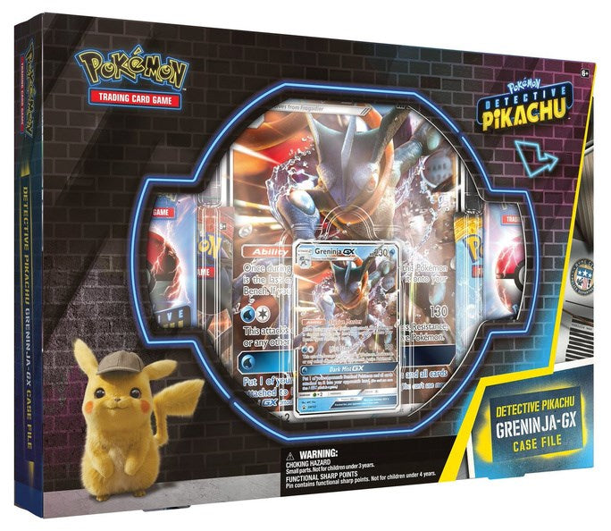 Detective Pikachu - Greninja GX Case File