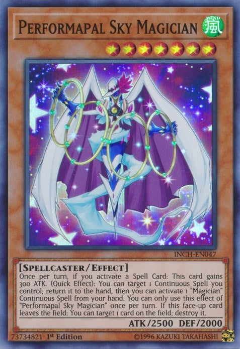 Performapal Sky Magician (INCH-EN047) [INCH]