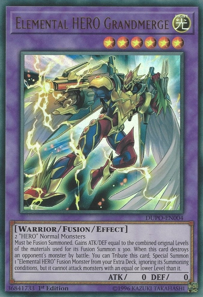 Elemental HERO Grandmerge (DUPO-EN004) [DUPO]