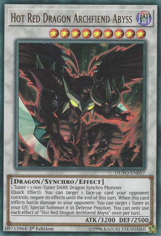 Hot Red Dragon Archfiend Abyss (DUPO-EN057) [DUPO]