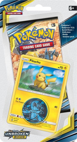 Sun & Moon: Unbroken Bonds - Single Pack Blister (Pikachu)