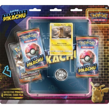 Detective Pikachu - 3-Pack Blister (Special Case File)