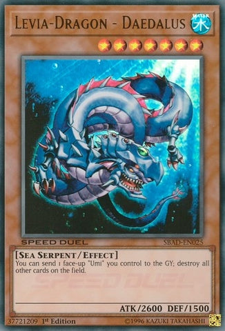 Levia Dragon Daedalus (SBAD-EN025) [SBAD]