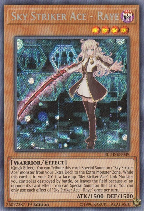 Sky Striker Ace Raye (BLHR-EN089) [BLHR]