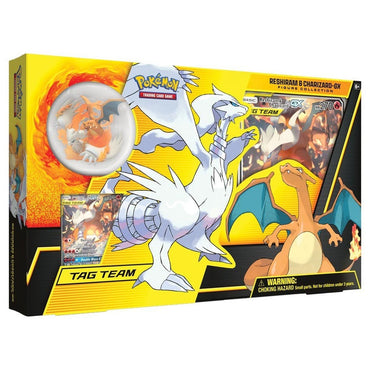 Sun & Moon: Unbroken Bonds - Tag Team Figure Collection (Reshiram & Charizard GX)