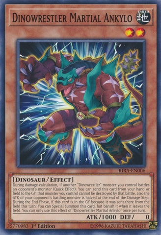 Dinowrestler Martial Ankylo (RIRA-EN006) [RIRA]