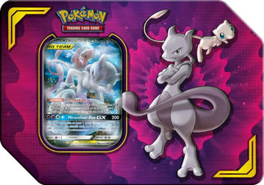 Sun & Moon: Unified Minds - Power Partnership Tin (Mewtwo & Mew GX)