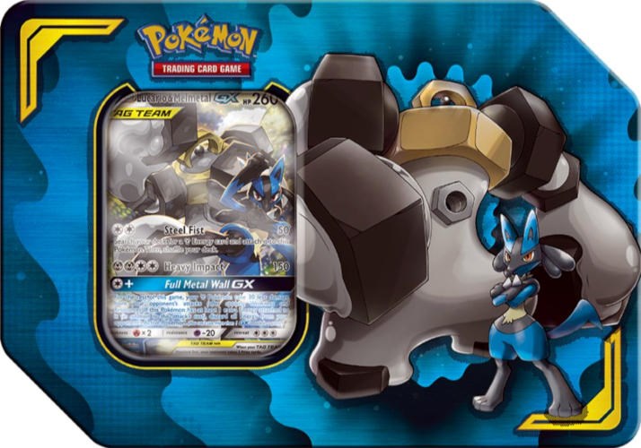 Sun & Moon: Unified Minds - Power Partnership Tin (Lucario & Melmetal GX)