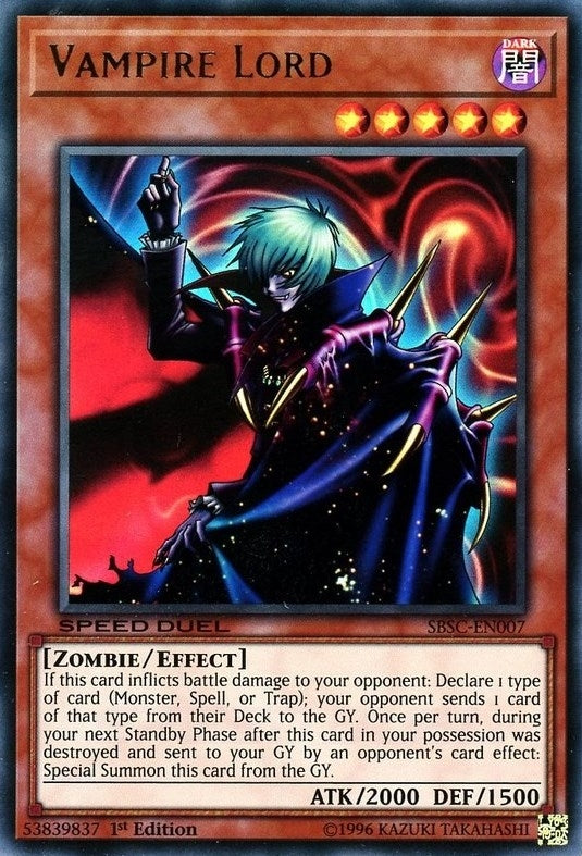 Vampire Lord (SBSC-EN007) [SBSC]