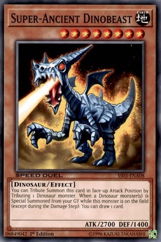 Super Ancient Dinobeast (SS03-ENA08) [SS03]