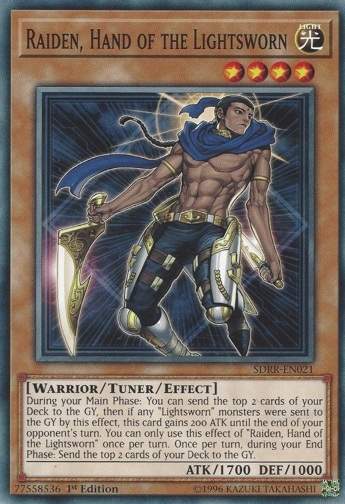 Raiden Hand of the Lightsworn (SDRR-EN021) [SDRR]