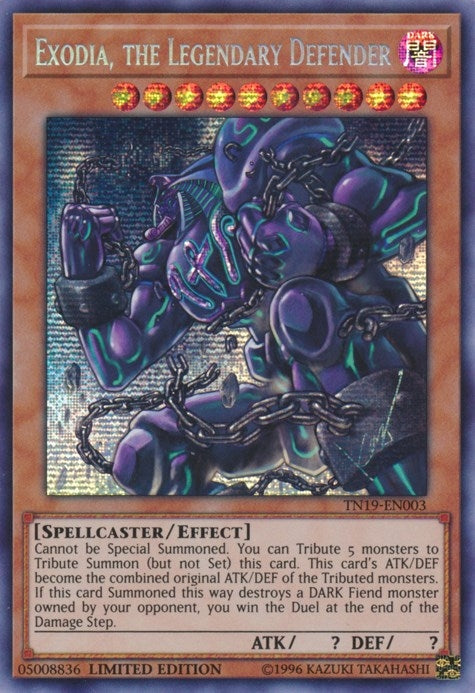 Exodia the Legendary Defender (TN19-EN003) [CT16]