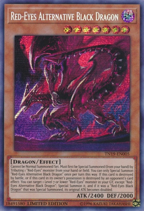 Red Eyes Alternative Black Dragon (TN19-EN005) [CT16]