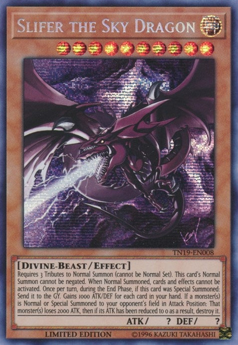 Slifer the Sky Dragon (TN19-EN008) [CT16]