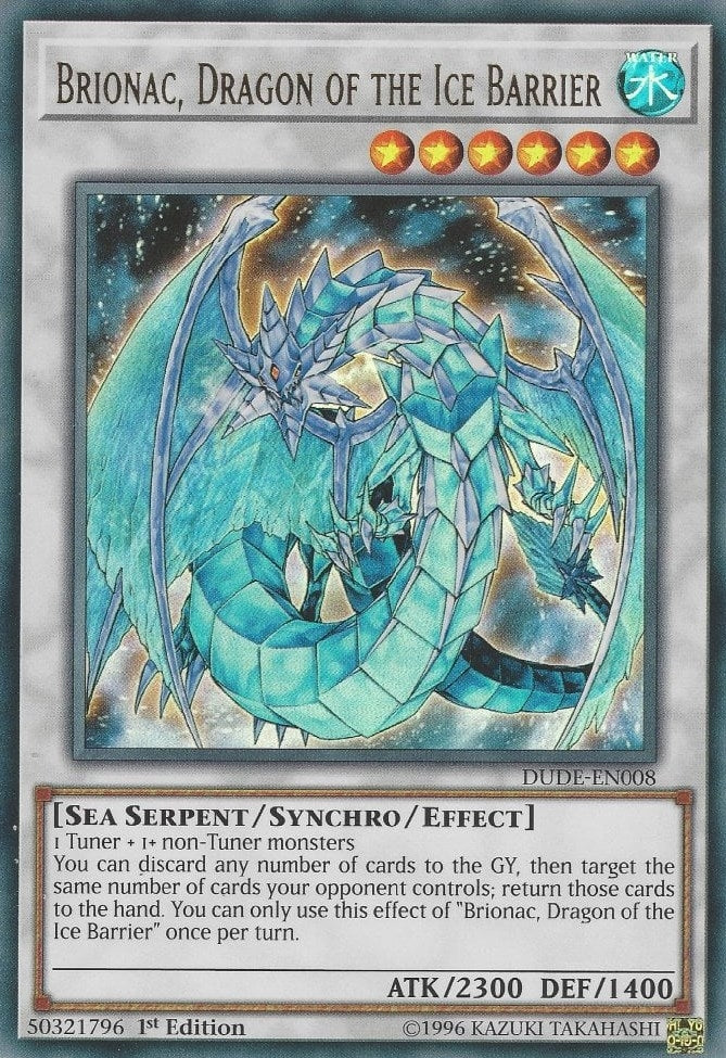 Brionac Dragon of the Ice Barrier (DUDE-EN008) [DUDE]