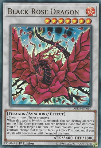 Black Rose Dragon (DUDE-EN010) [DUDE]