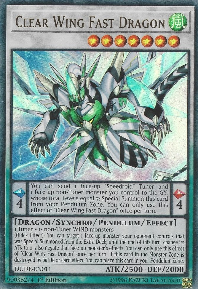 Clear Wing Fast Dragon (DUDE-EN011) [DUDE]