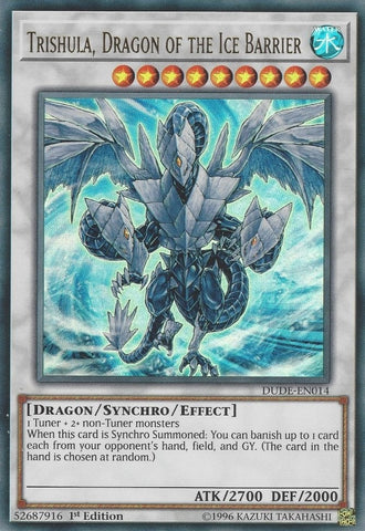 Trishula Dragon of the Ice Barrier (DUDE-EN014) [DUDE]