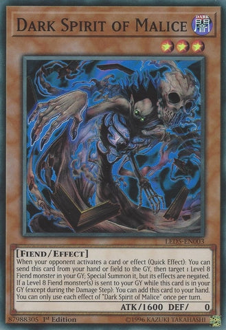 Dark Spirit of Malice (LED5-EN003) [LED5]