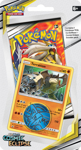 Sun & Moon: Cosmic Eclipse - Single Pack Blister (Terrakion)