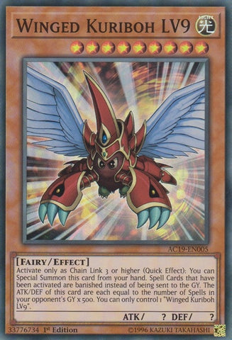 Winged Kuriboh LV9 (AC19-EN005) [AC19]