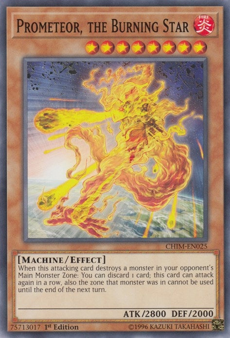 Prometeor the Burning Star (CHIM-EN025) [CHIM]